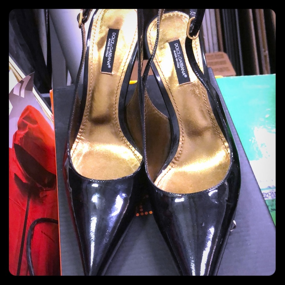 Dolce and gabbana sling backs